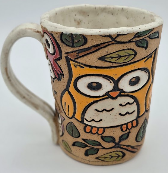 Owl Mug by Deborah Christiansen